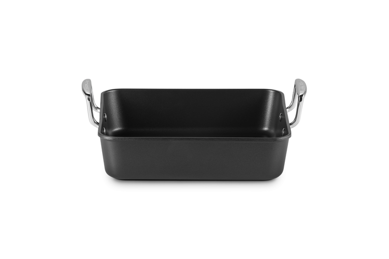le creuset Plat à Rôtir Carré Anti-Adhérent Les Forgées