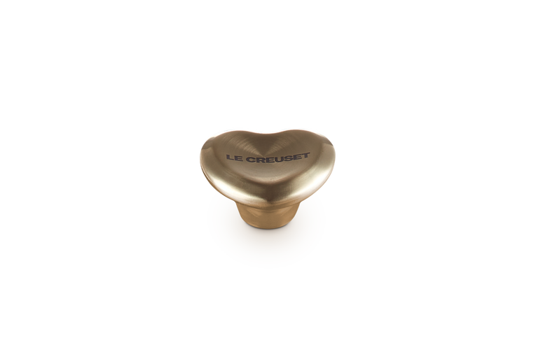 le creuset Bouton or cœur