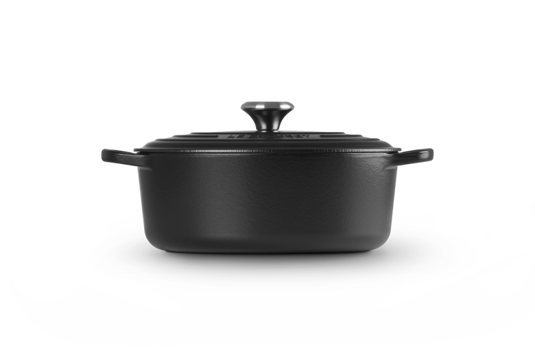 Le Creuset Cocotte en fonte Ovale 27cm 4,1L (Bouton métallique) au meilleur  prix - Comparez les offres de Cocottes et casseroles sur leDénicheur