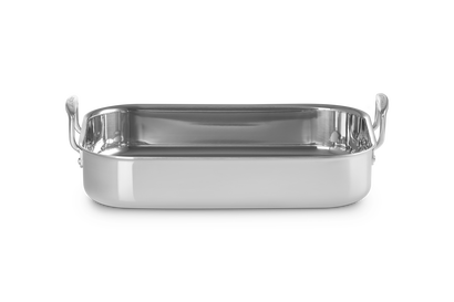 Plat à rôtir rectangulaire Inox Classique