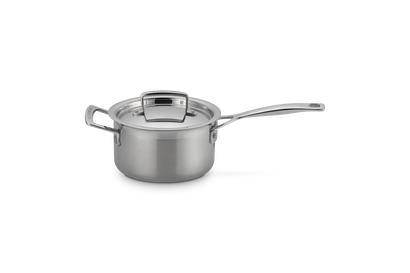 Casserole Inox avec couvercle et poignée d'assistance
