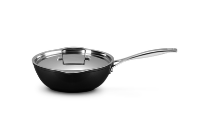 Sauteuse Chef anti-adhérente avec becs verseurs Les Forgées