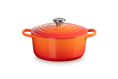 Cocotte ronde en fonte émaillée