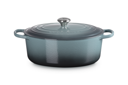 Cocotte ovale en fonte émaillée