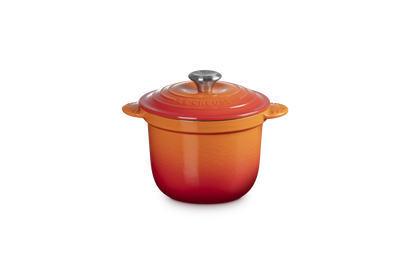 Cocotte Every en fonte émaillée avec couvercle intérieur en céramique 