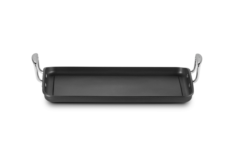 le creuset Plancha Géante Rectangulaire Anti-Adhérente Les Forgées