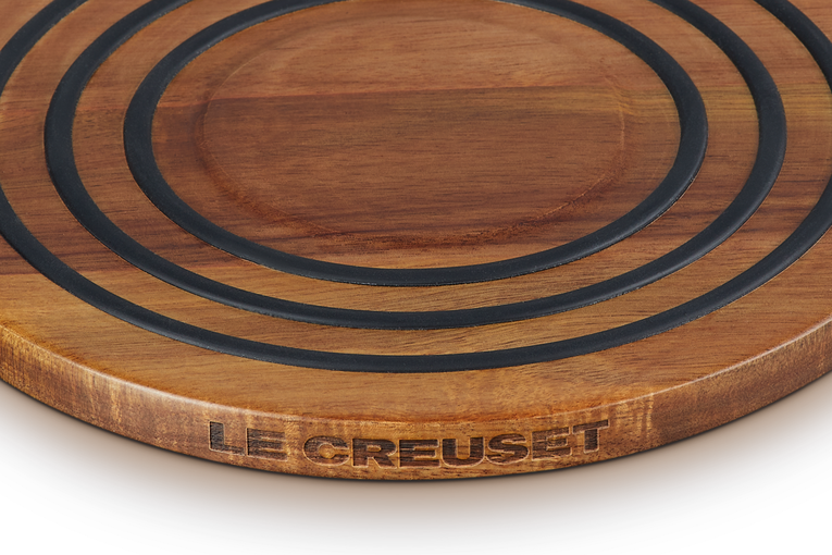 Dessous de plat étoile bois brut Le Mans et Laval - ITER LE MANS