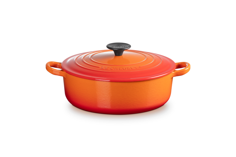 Cocotte Basse Tradition en Fonte Émaillée