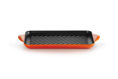 Gril rectangulaire en fonte émaillée