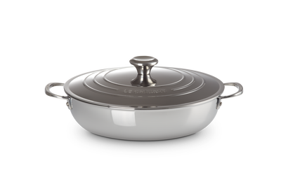Sauteuse Provençale en Inox Signature avec Couvercle