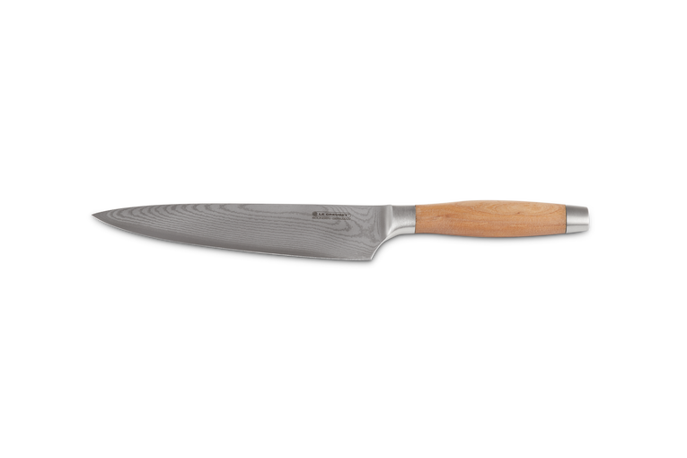 Couteau Chef avec manche en bois d'olivier