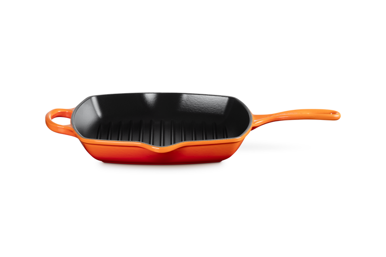 le creuset Skillet carré en fonte émaillée