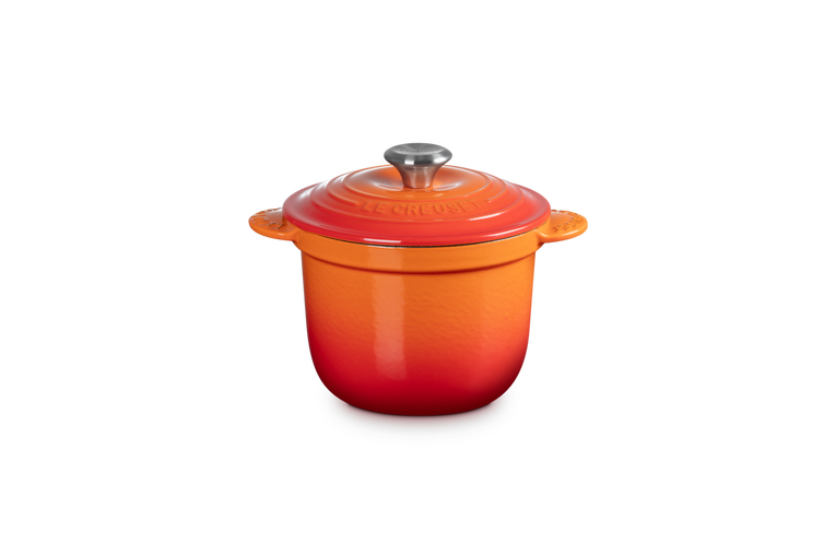 le creuset Cocotte Every en fonte émaillée avec couvercle intérieur en céramique 