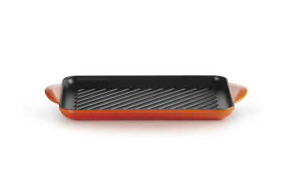 Gril rectangulaire en fonte émaillée