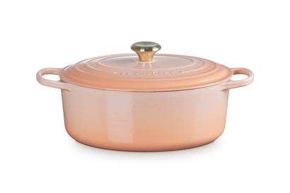 Cocotte ovale en fonte émaillée