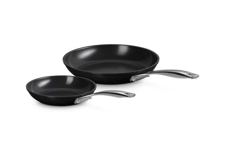 le creuset Set de 2 poêles Anti-adhérent Essentiel Céramique (20-26cm)