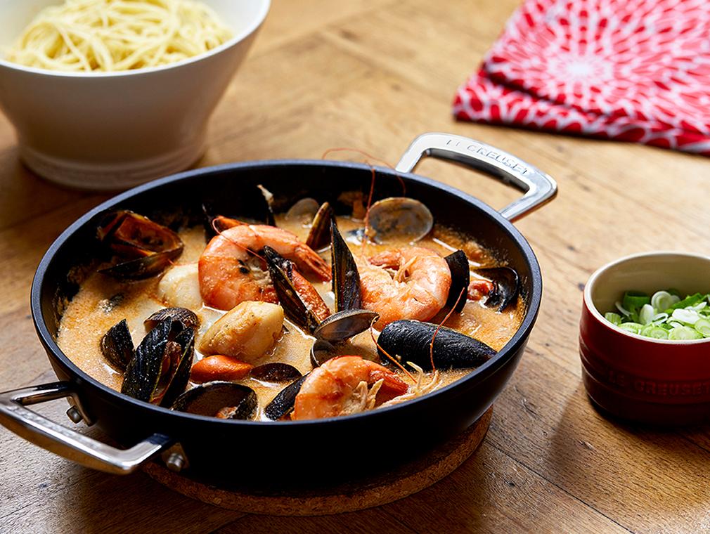 Ramen de fruits de mer