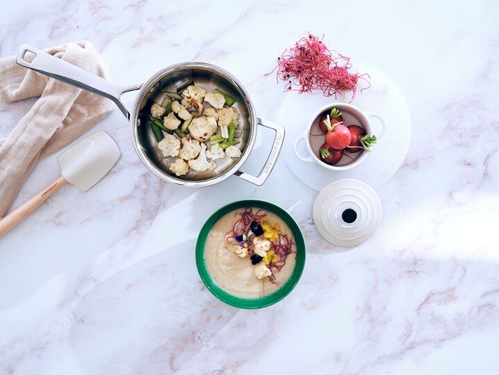 Velout au chou fleur r ti Le Creuset FR