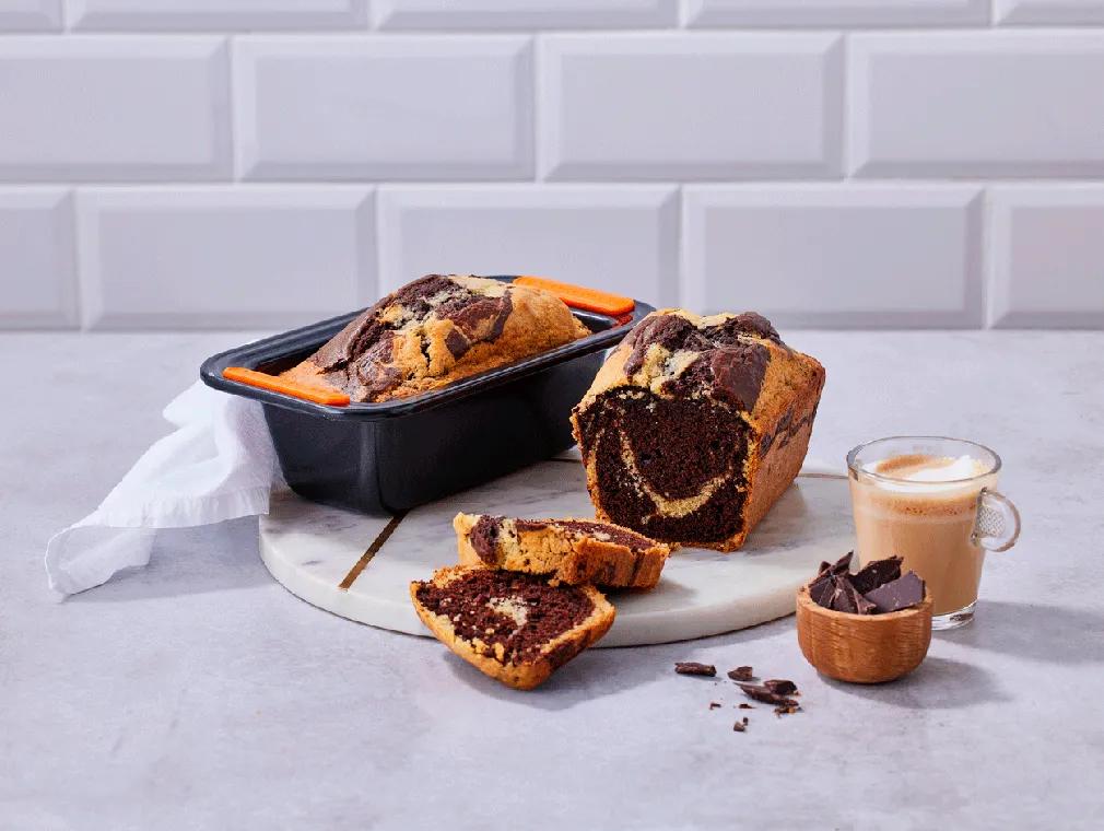 Mini gâteau marbré au chocolat
