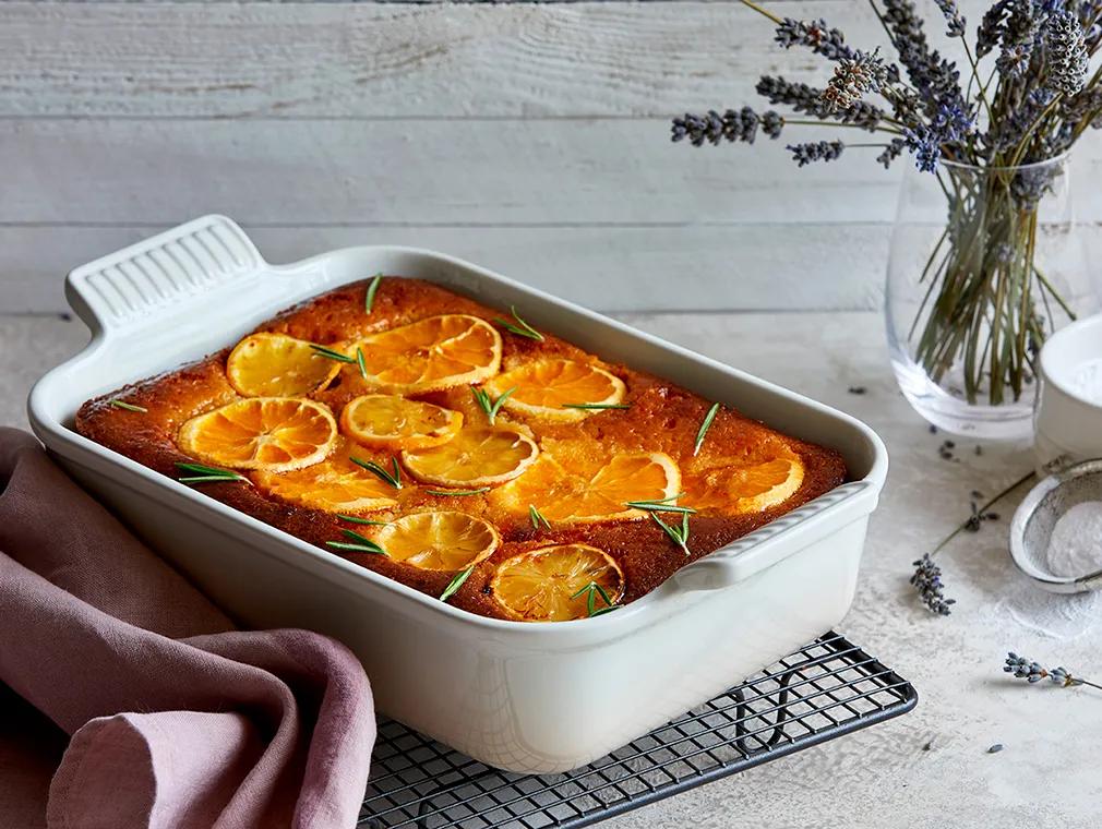 Gâteau à l'huile d'olive et aux agrumes
