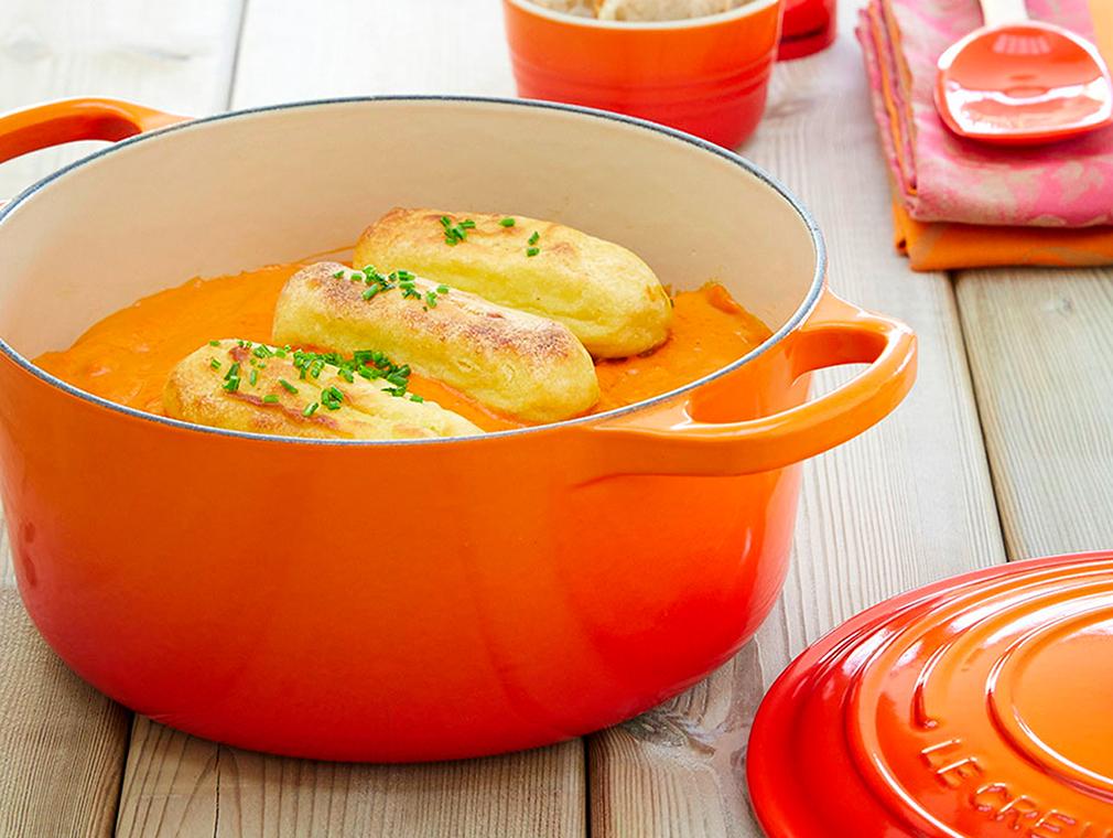 Quenelle de brochet sauce nantua