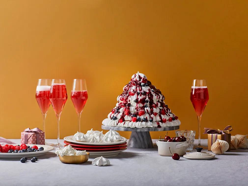 L’arbre de noel facon pavlova