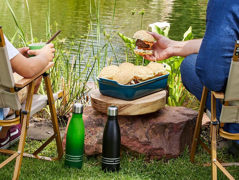 Mini cheeseburgers cuits au four