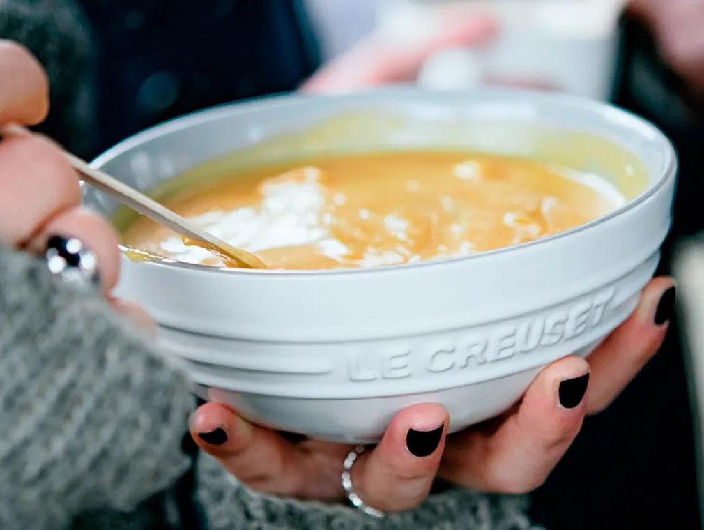 Coconut et cucurbitacées en velouté