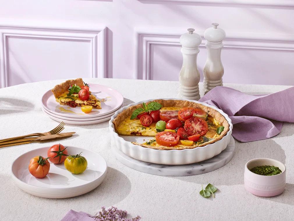Tarte au brie et à la tomate