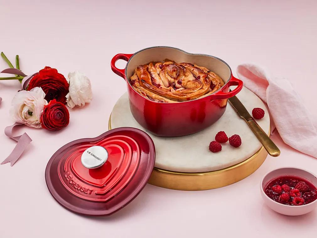 Love bun torsade à la framboise