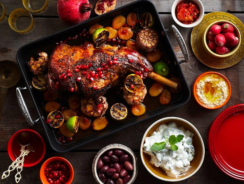 Gigot d’agneau rôti