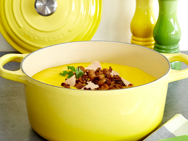 Soupe morilles sales