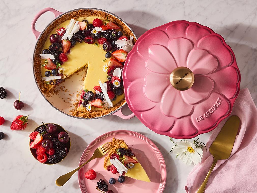 Cheesecake aux fruits rouges et au chocolat blanc