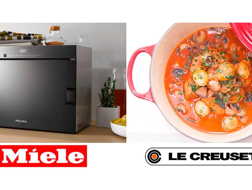 Veau marengo en cocotte, au four vapeur