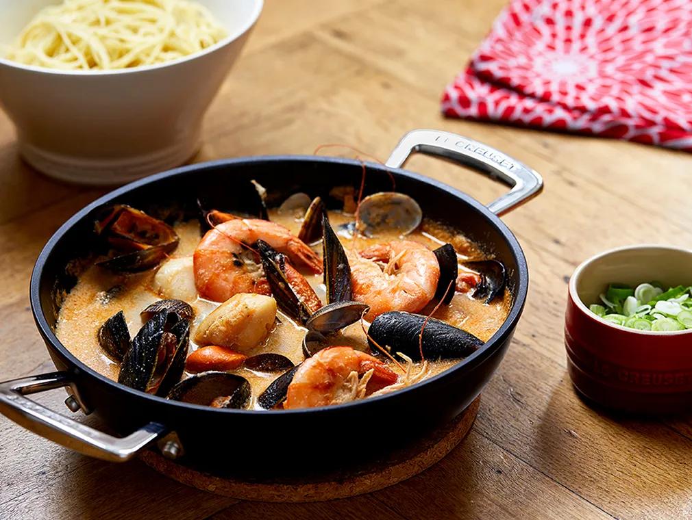 Ramen de fruits de mer