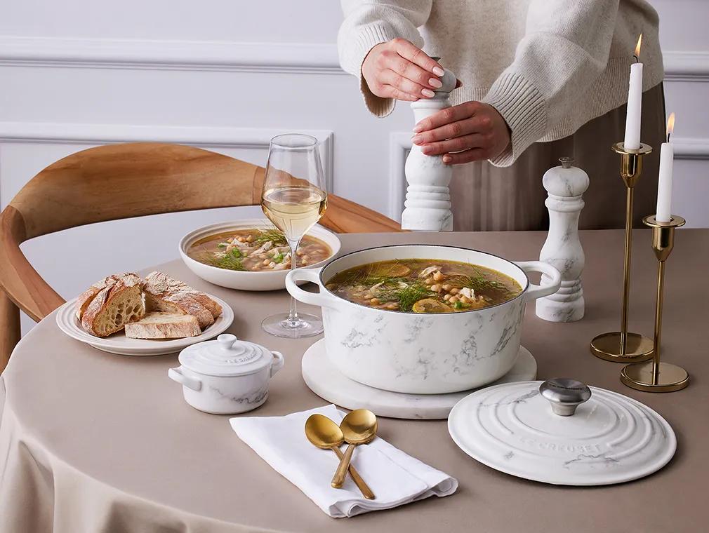 Soupe de Poulet Grecque au Citron