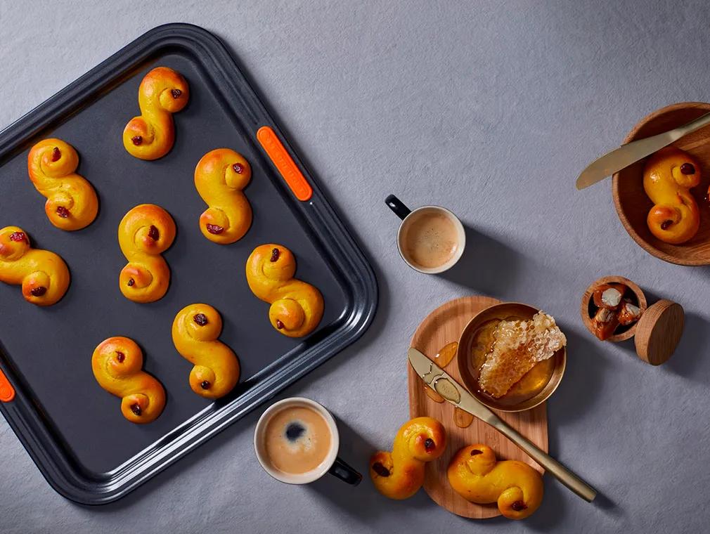 Petits pains traditionnels au safran