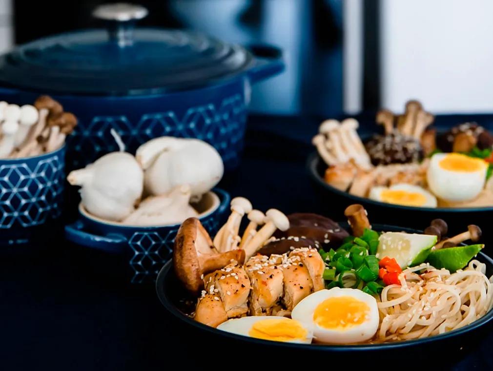 Ramen épicé au poulet