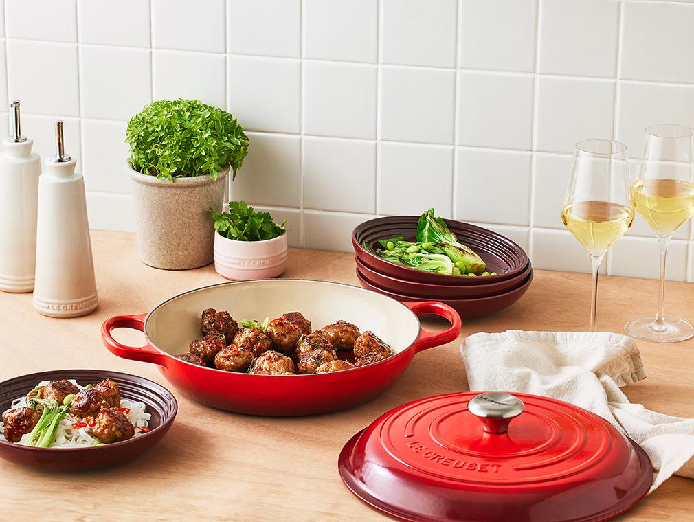 Boulettes de porc caramélisées style teriyaki