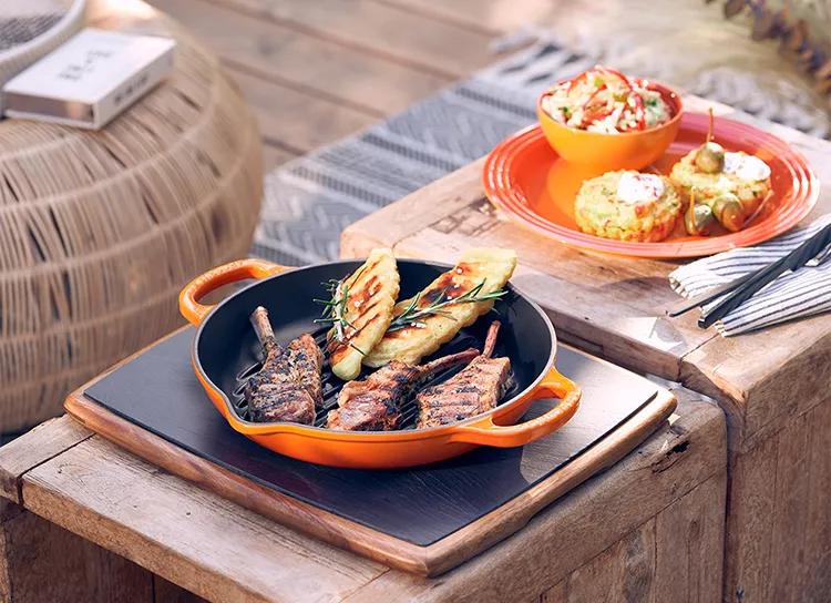 Flatbread au skillet gril