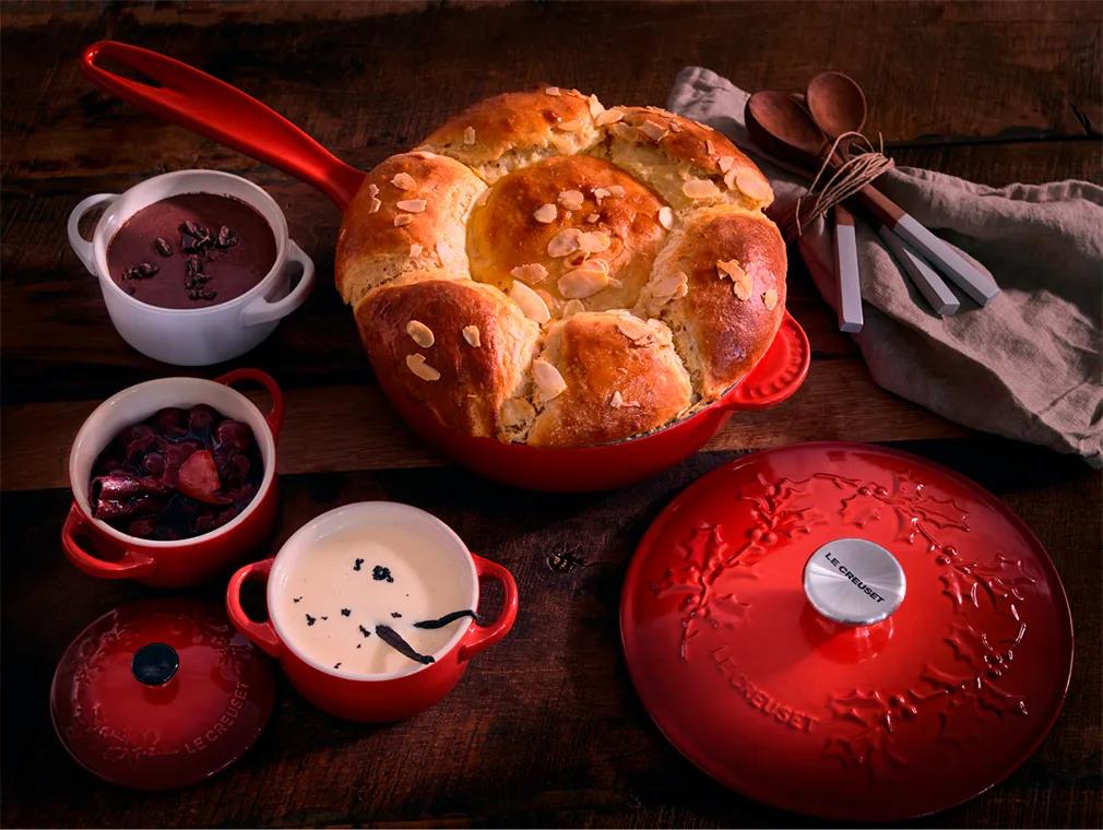 Brioche alsacienne aux 3 coulis