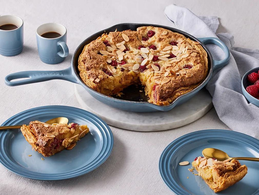 Tarte aux amandes et à la framboise