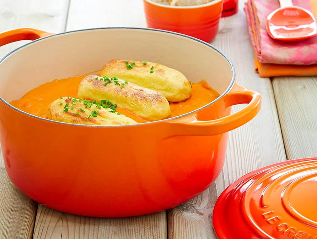 Quenelle de brochet sauce nantua